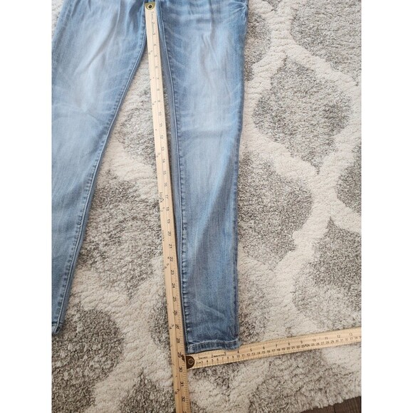 BKE Stella Jeans Womens Size 27x31.5 Blue Slim Fit Low Rise Skinny Stretch Denim - Picture 3 of 8